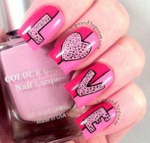 Colours used are - Just A Tease, Fashionista & Love Child.