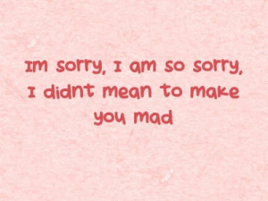 30+ Saying Sorry Quotes