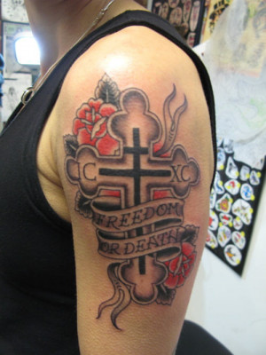 Freedom Or Death Tattoo