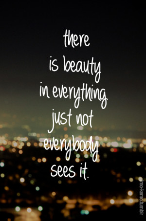 City Lights Tumblr Quotes Chin up, you're beautiful