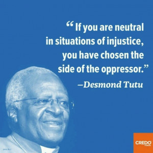 Fight against injustices