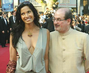 Salman Rushdie Wife Padma Lakshmi