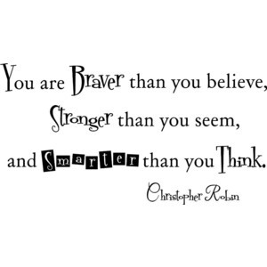 ... than you think winnie the pooh christopher robin wall art wall sayings