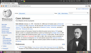 cave johnson wikipedia page