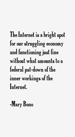 Mary Bono Quotes & Sayings