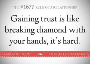 Gaining trust