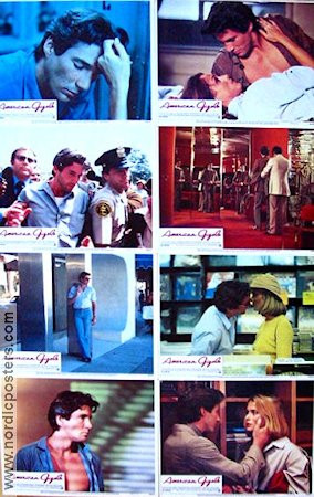 American Gigolo Lobby card set USA 11x14 new condition NM 8 cards ...