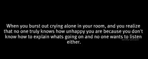 ... quote depression sad lonely alone typo crying self harm idk cutting um