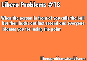 ... problems # liberoproblems # volleyball problems # volleyball