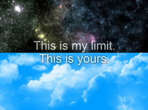 funny, hipster, quote, sky, space - inspiring picture on Favim.com