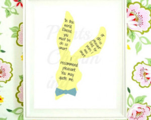 Choose to be Pleasant Harvey Jimmy Stewart Rabbit Pooka Quote 8x11 ...