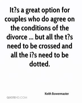 great option for couples who do agree on the conditions of the divorce ...