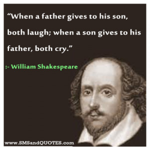 father quotes when a father gives to