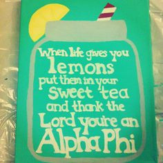 Sorority Quote Canvas Custom Made by HannMadeCrafts on Etsy, $15.00 ...