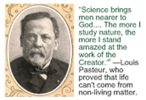 Science brings men nearer to God...