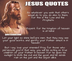 Jesus quotes