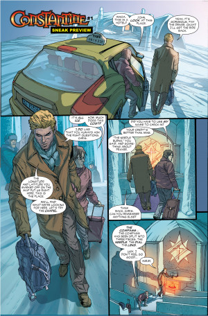 Constantine #1 Preview (Or Hellblazer PG-13 If You Prefer)