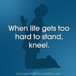 when life gets too hard to stand, kneel, picture of a guy bend on his ...