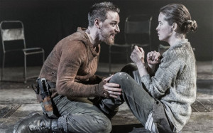 James McAvoy and Claire Foy in Macbeth at Trafalgar Studios Photo ...