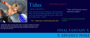Tidus Quotes Wallpaper by WolfRaver13