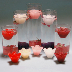 General Wax & Floating Rose Candle