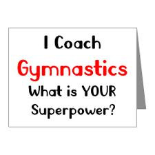 Gymnastics Coach Thank You...