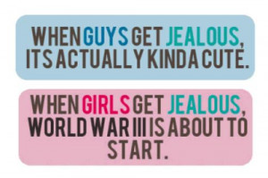 Get Jealous funny quotes