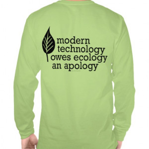 Ecology / Technology Quote Hoody