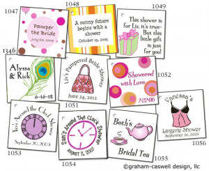bridal shower tags click image to order bridal shower favors with ...