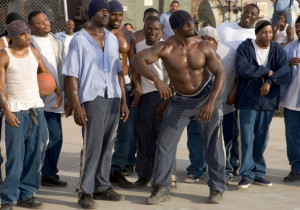 ... of Terry Crews, Nelly and Michael Irvin in The Longest Yard (2005