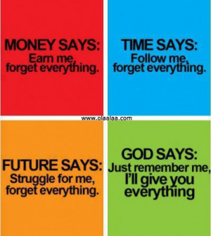 Earn Me, Forget Everything. Time Says - Follow Me, Forget Everything ...