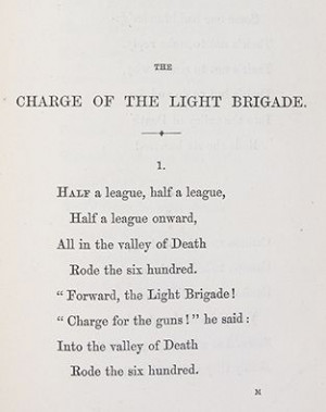 Charge of the light brigade