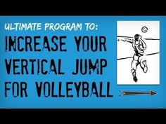 How to Increase Vertical Jump to Spike a Volleyball | Jump Higher to ...