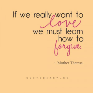 Learn How To Forgive
