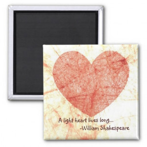 William Shakespeare Quote Magnet