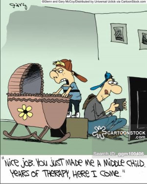 Middle Child cartoons, Middle Child cartoon, funny, Middle Child ...