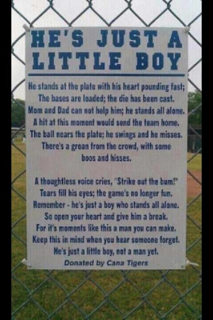 Hes Just a Little Boy. Great piece. favorite-parenting-quotes