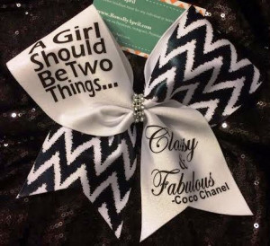 Coco Chanel Cheer Bow