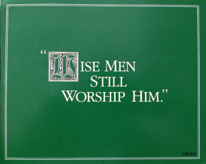 Billy Graham Christmas card 1986