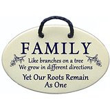 FAMILY Like branches on a tree, We grow in different directions, Yet ...