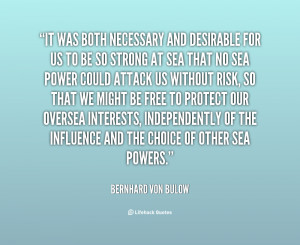 Bernhard von Bulow's quote #4