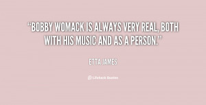 Etta James Love Quote