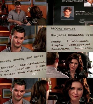 ... second of the wait.One Tree Hill 6x16 - “Screenwriter’s Blues