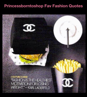 Famous Fashion Quote: Karl Lagerfeld