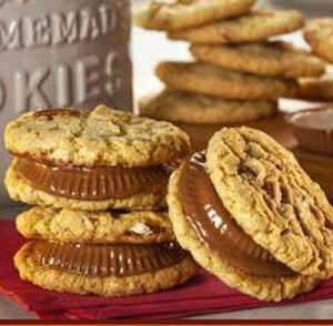 Reese’s Peanut Butter Cup Sandwich Cookies…