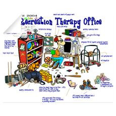 Therapeutic Recreation Wall Decals