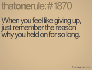 Quotes About Not Giving Up On People You Love