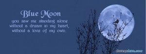 Blue Moon Facebook Timeline Cover