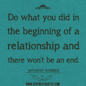 ... the beginning of a relationship – Positive Quotes about relationship
