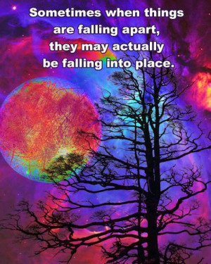 Falling Apart? Or Into Place